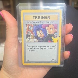 Trainer Card - Team Rocket Edition